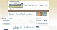Desktop Screenshot of lorisreadingcorner.com
